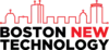 Red Black Boston New Technology Logo | Startup